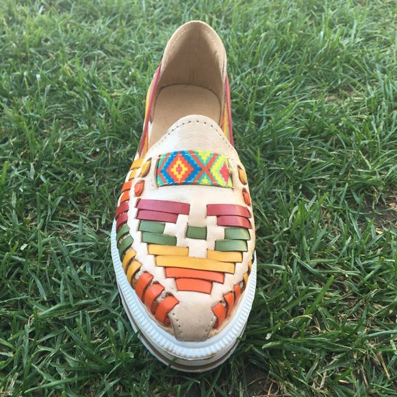 Ladies Closed Toe Authentic Mexican Leather Sandal - Picture 5 of 6